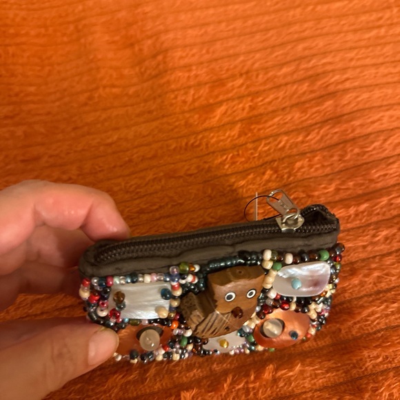 Colorful Beaded Coin Purse - Picture 2 of 16